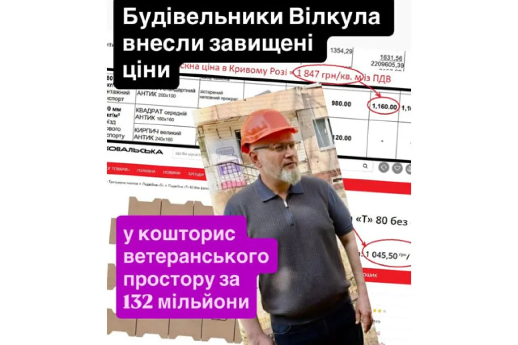 У Кривому Розі планують витратити 132 млн грн на ветеранський центр: журналісти говорять про завищені ціни