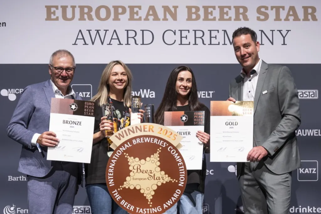 Дніпровська пивоварня MOVA здобула золото, срібло та бронзу на European Beer Star 2025