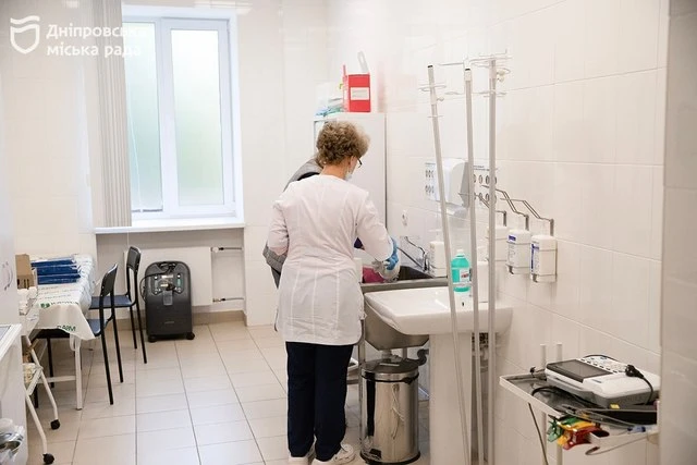 В Днепре создают комфортные условия для пациентов в отделениях паллиативной помощи