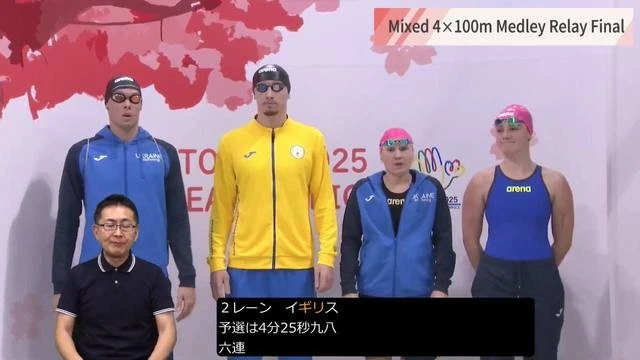 Українські плавці вибороли срібло на Дефлімпійських іграх у Токіо