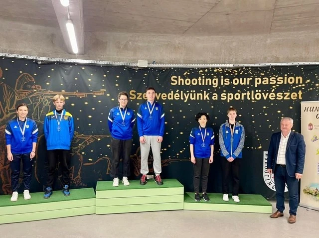 Українські стрільці вибороли медалі на відкритому чемпіонаті Угорщини