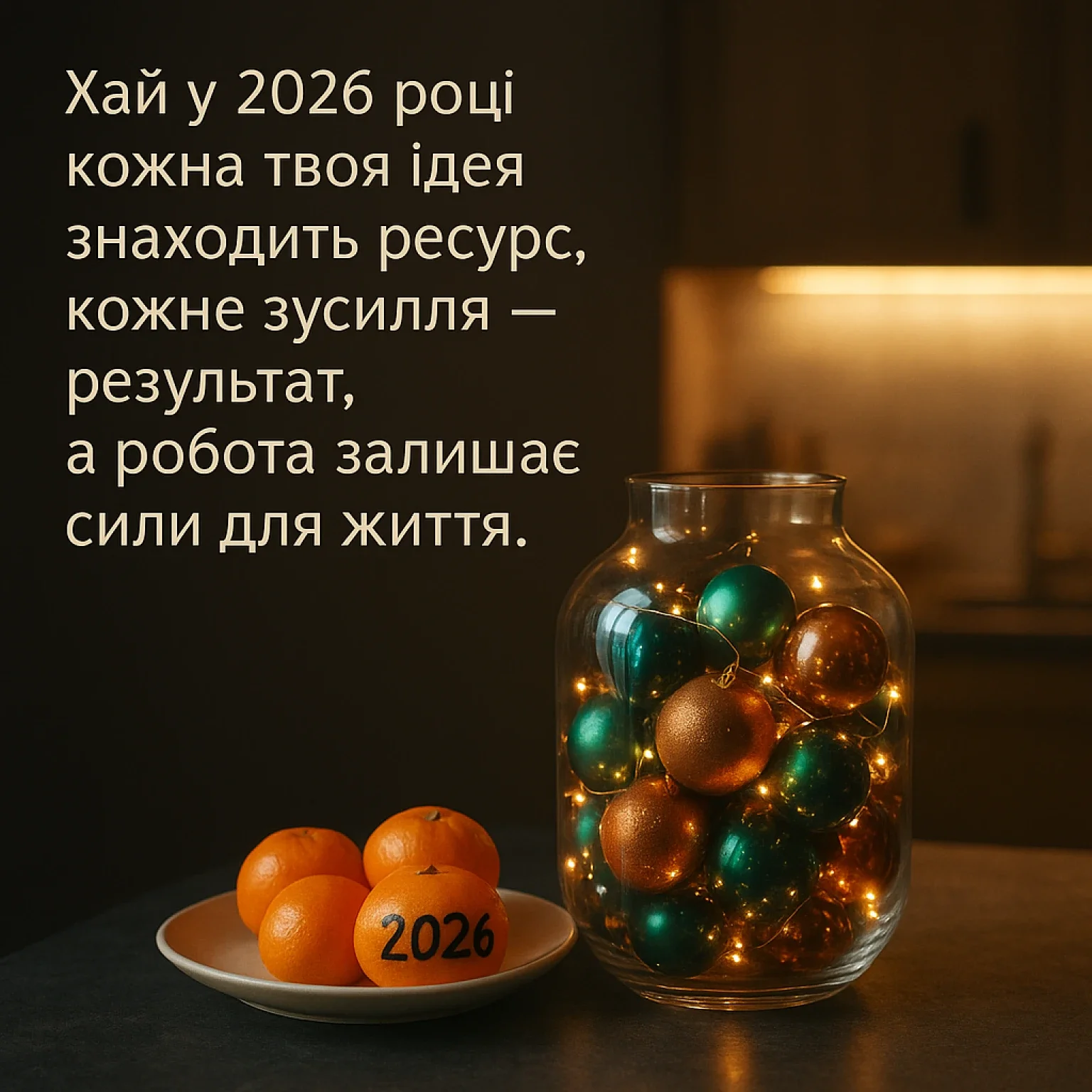 Привітання з новим роком 2026 у картинках