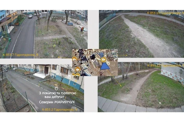 Дніпро стає безпечнішим: на Парусі встановили 25 нових камер відеоспостереження