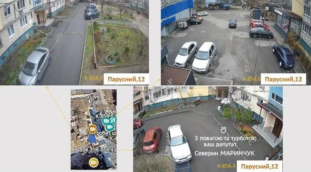 Дніпро стає безпечнішим: на Парусі встановили 25 нових камер відеоспостереження