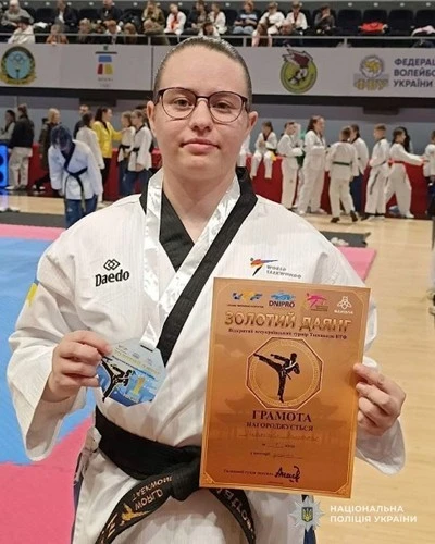 Криворізька поліцейська стала чемпіонкою Всеукраїнського турніру з тхеквондо