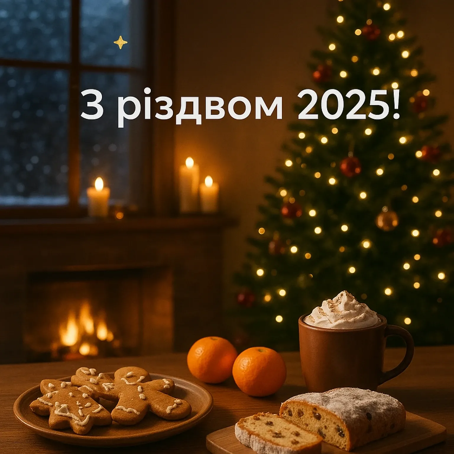 Привітання з Різдвом 2025: добірка зворушливих слів Привітання з Різдвом 2025: добірка зворушливих слів