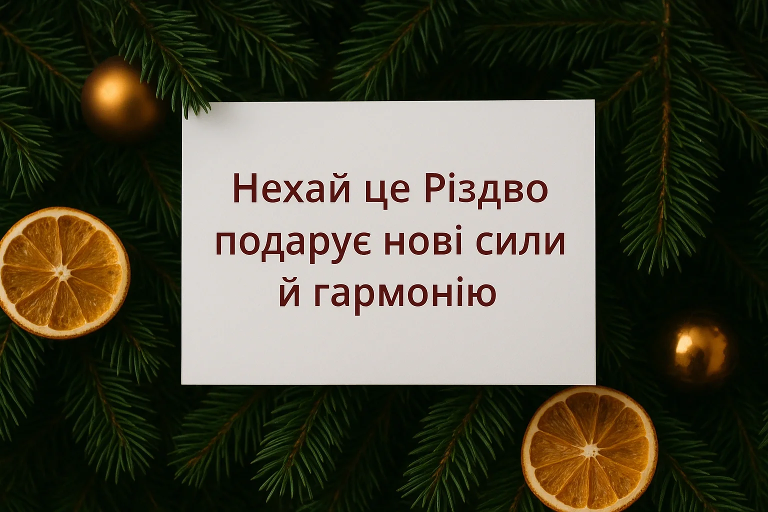 Привітання з Різдвом 2025: добірка зворушливих слів Привітання з Різдвом 2025: добірка зворушливих слів
