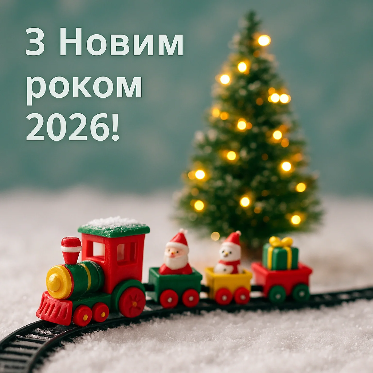 Привітання з прийдешнім Новим роком 2026 українською мовою