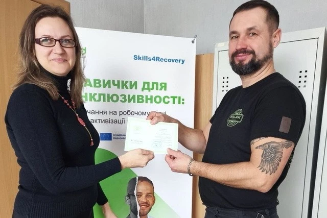 Ветеран війни використовує дрони для відновлення Придніпровської ТЕС