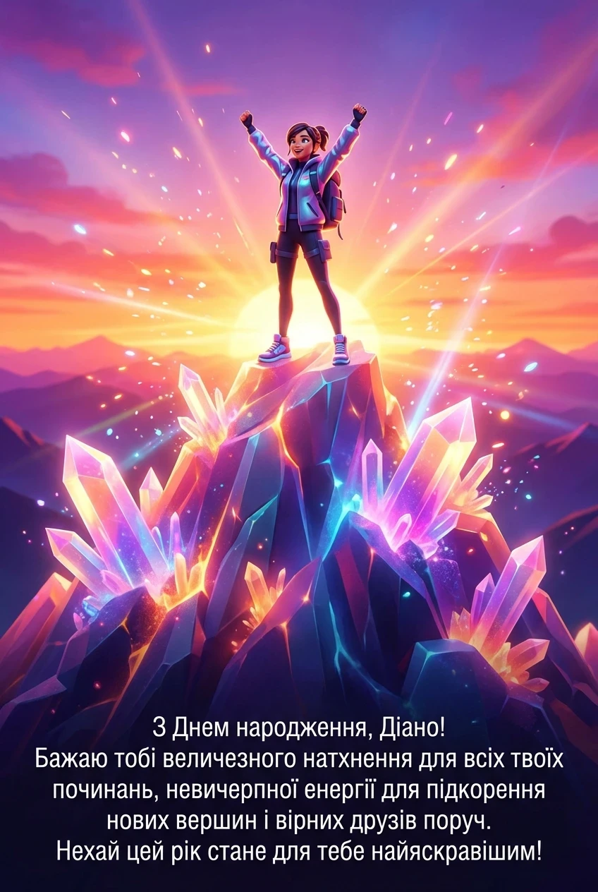 з днем народження Діана