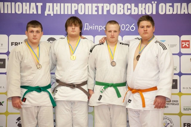 Кадетське дзюдо відкрило спортивний рік у Дніпрі