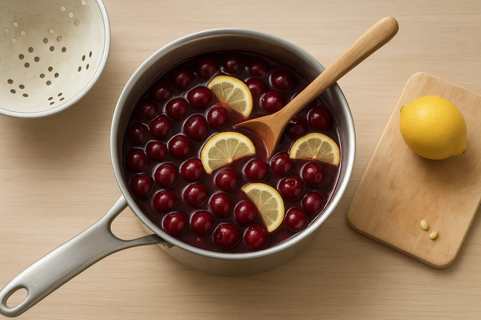 компот из черешни