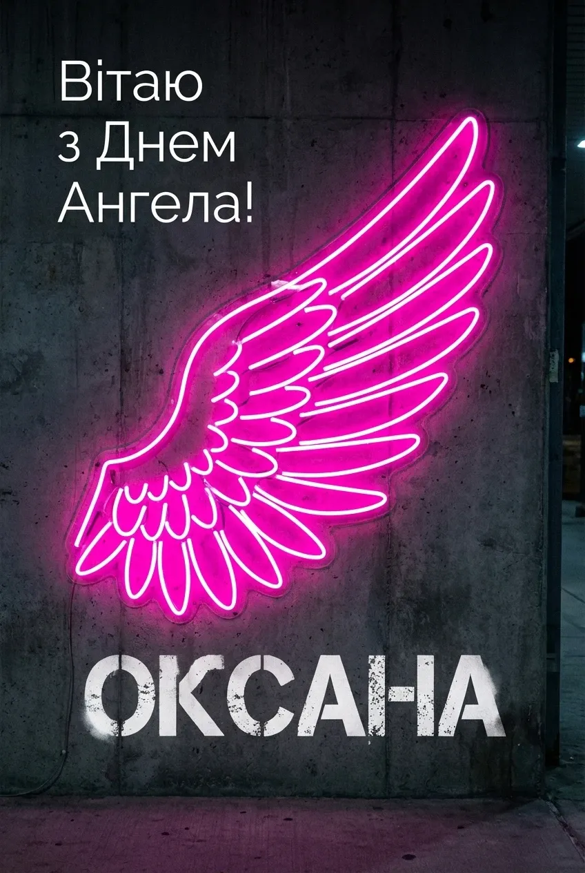 з днем ангела оксана
