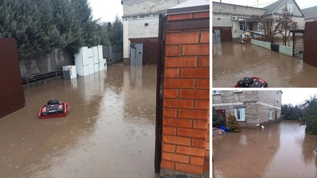 Талий сніг і стоки залишили Подгородне в багнюці
