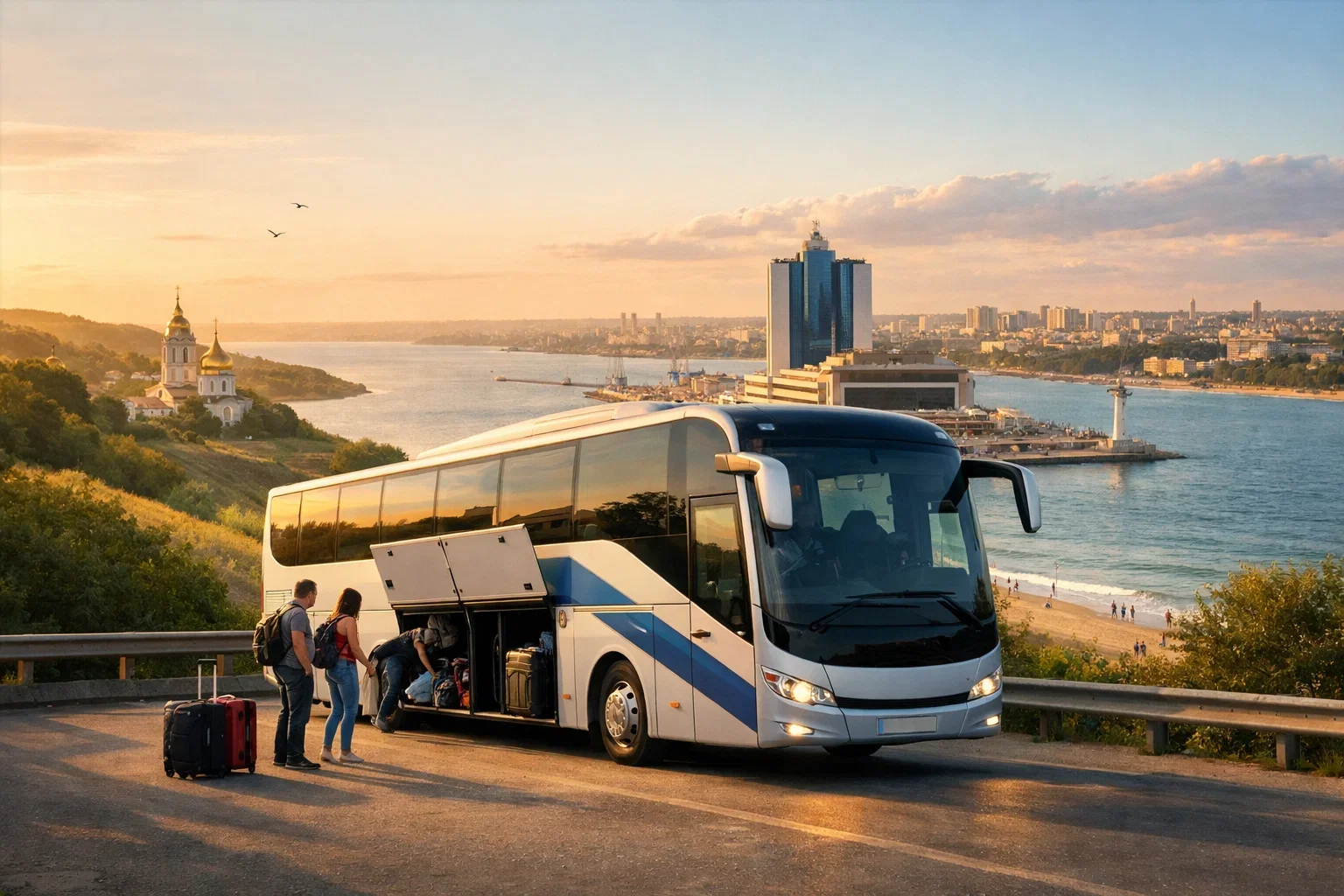 Удобный автобус Днепр Одесса: путешествуйте по Украине с inBus