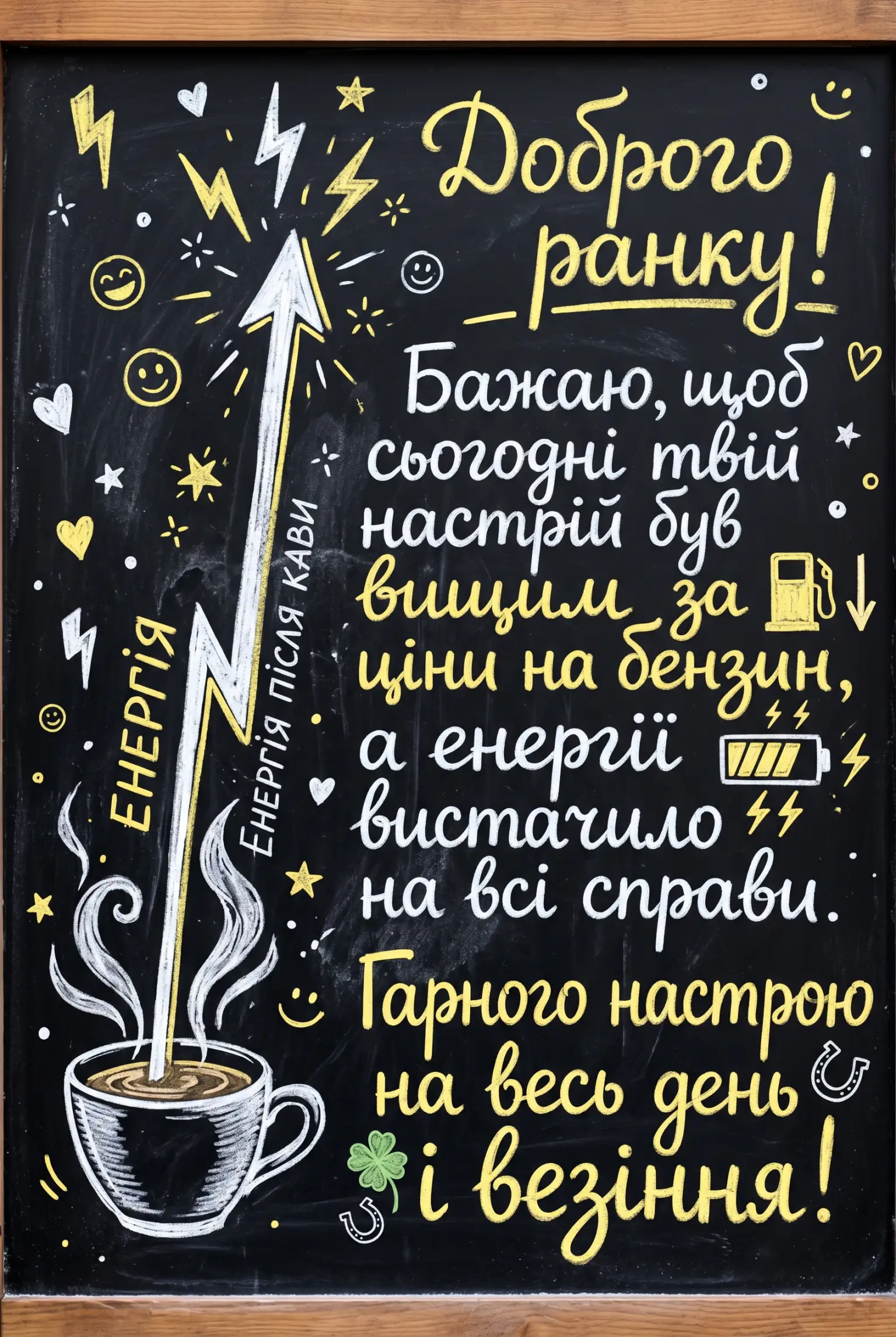 Доброго ранку, гарного настрою на весь день: душевні картинки та щирі побажання