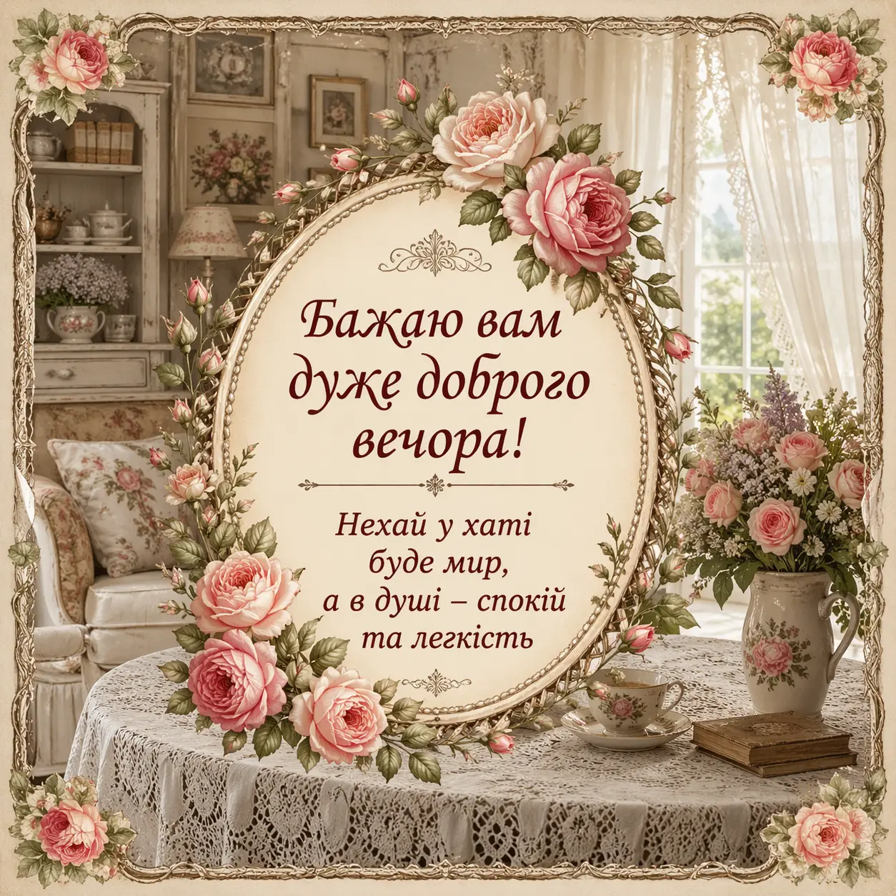 Затишного вечора та душевного доброго вечора: найкращі картинки й побажання для відпочинку