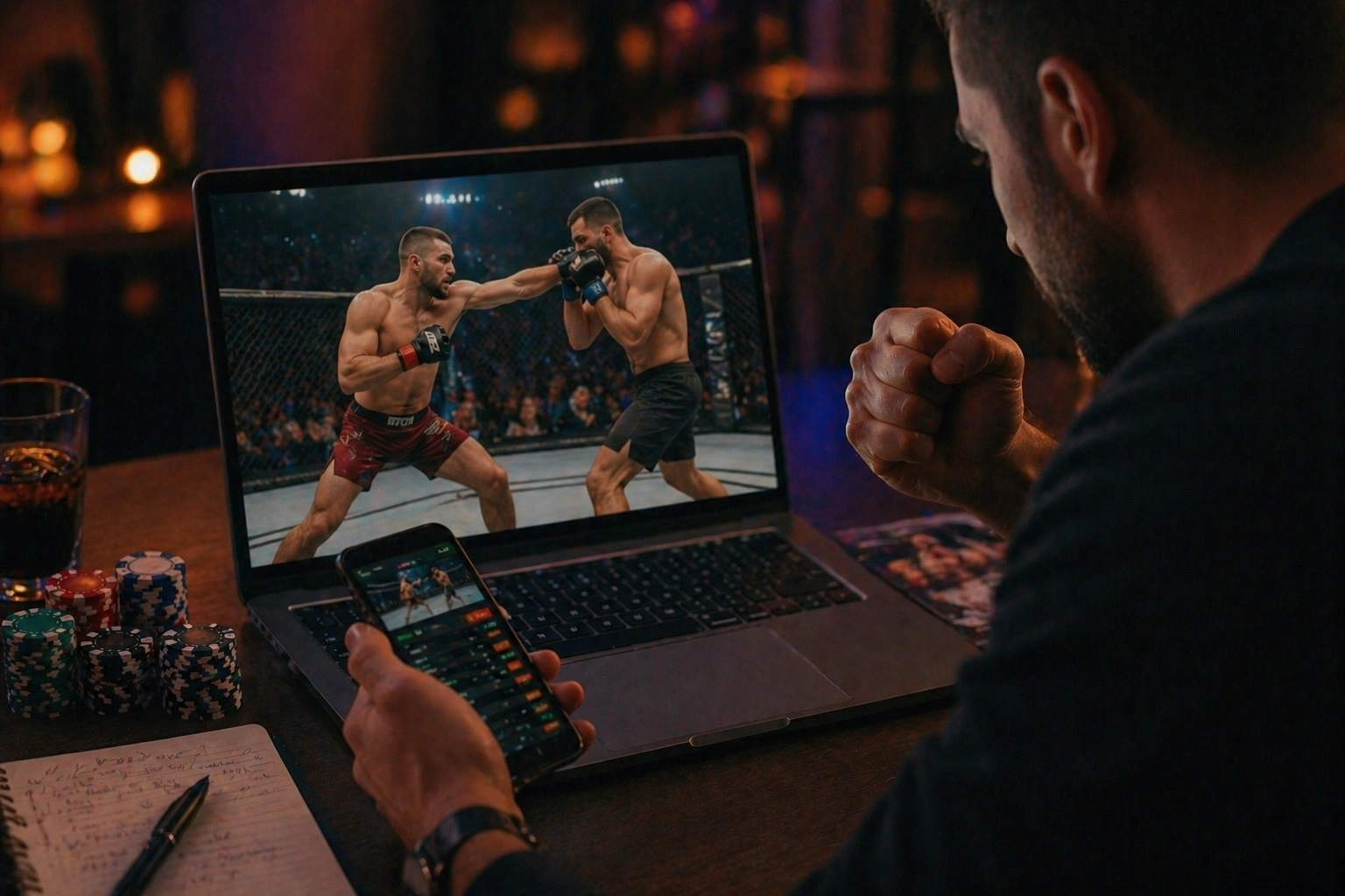 UFC Live на Poker bet: особливості розпису, коефіцієнти та стратегії