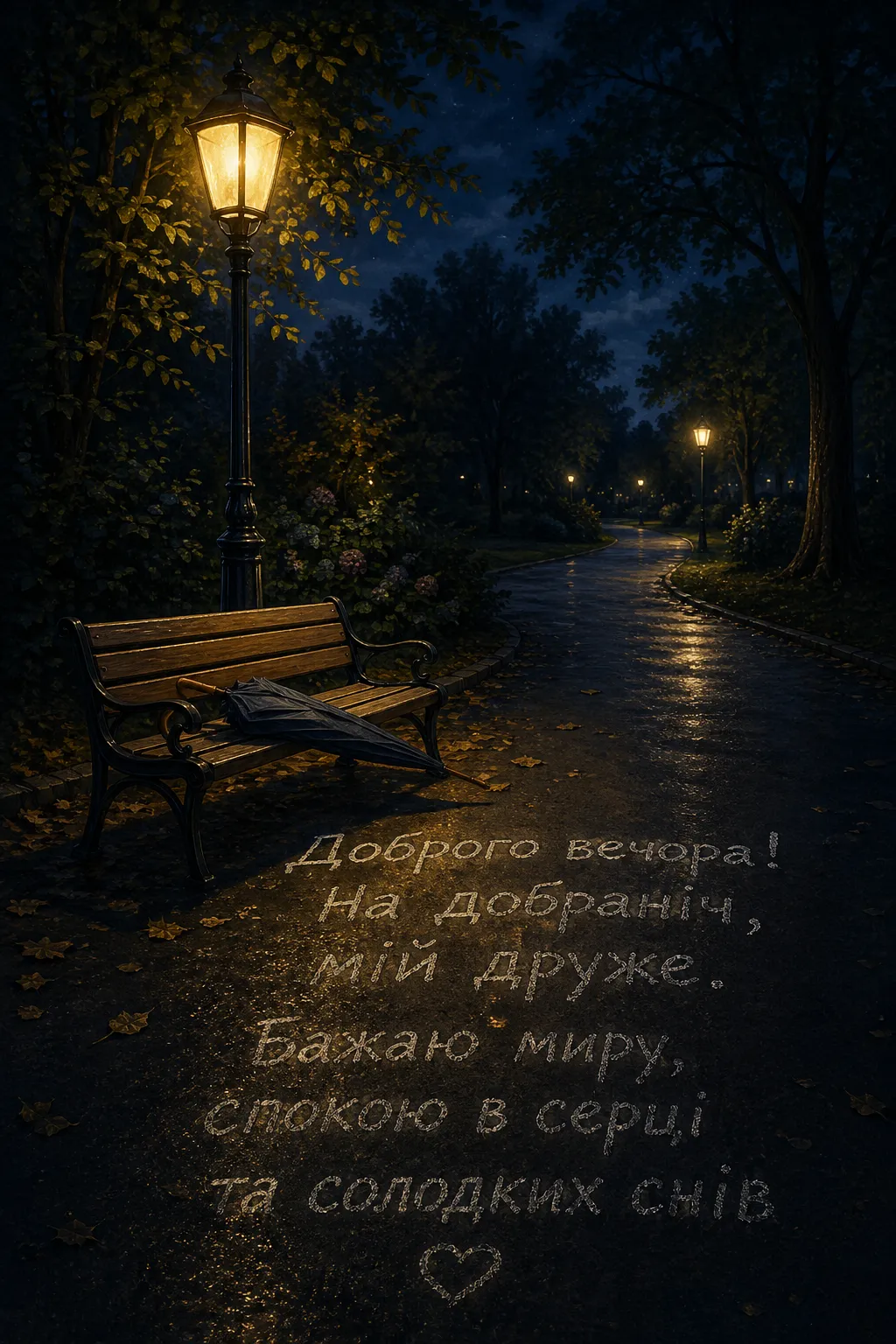 Приємних снів, доброго вечора та на добраніч: душевні листівки для затишного відпочинку
