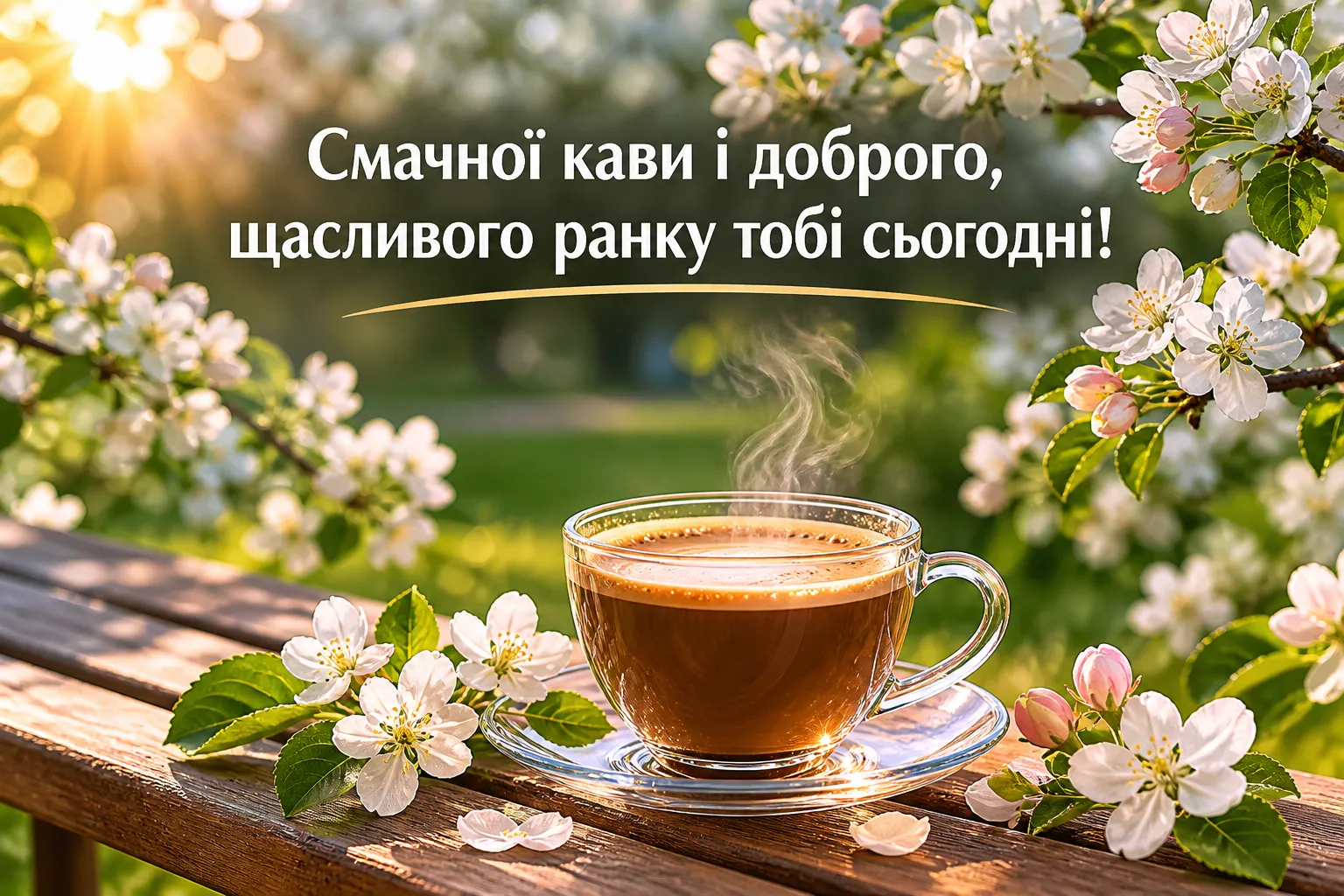 Доброго, щасливого ранку: найкращі побажання та душевні листівки для гарного настрою