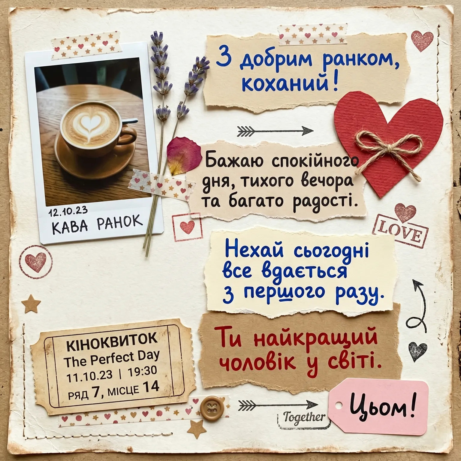 Романтичні побажання коханому з добрим ранком: душевні картинки та ніжні слова