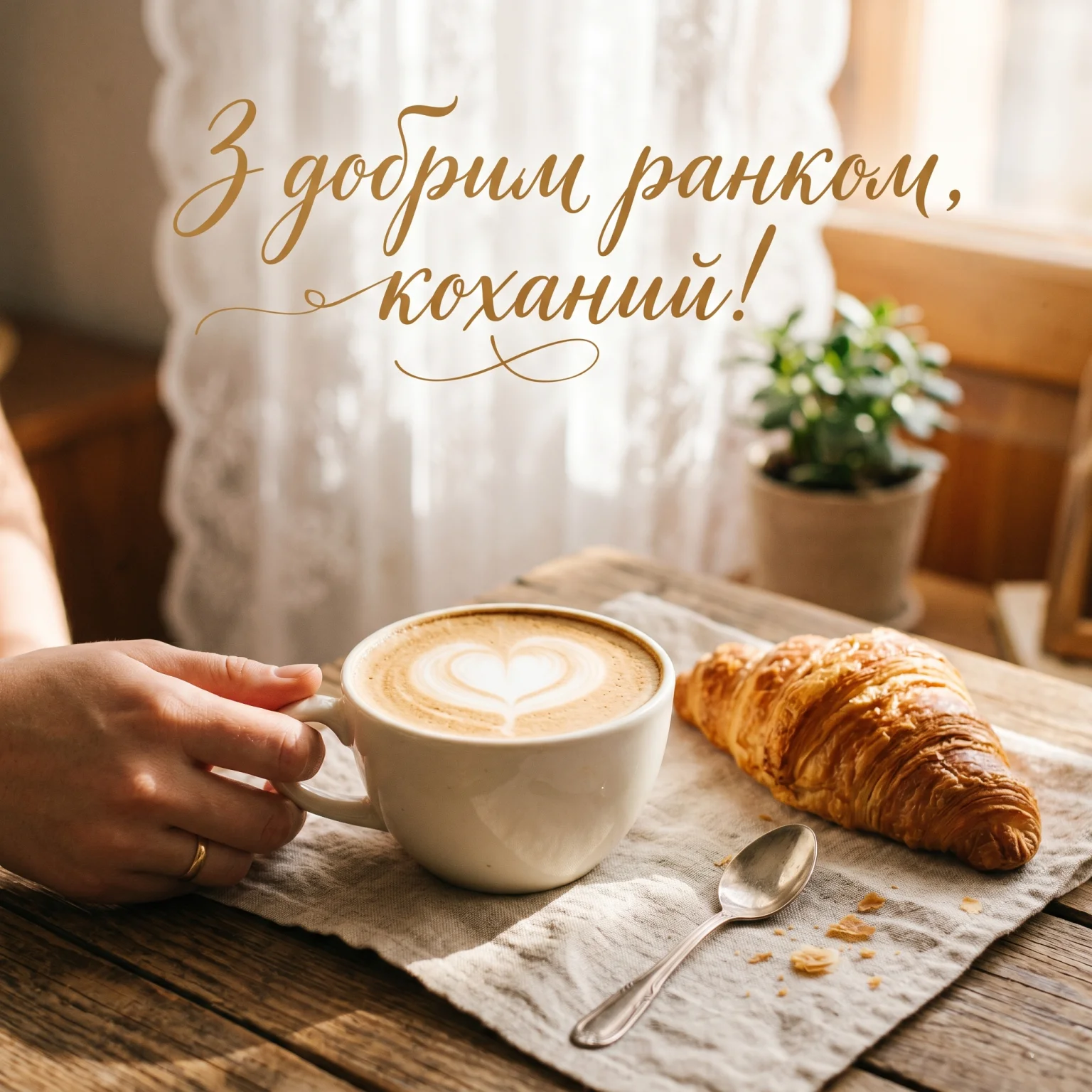 Романтичні побажання коханому з добрим ранком: душевні картинки та ніжні слова