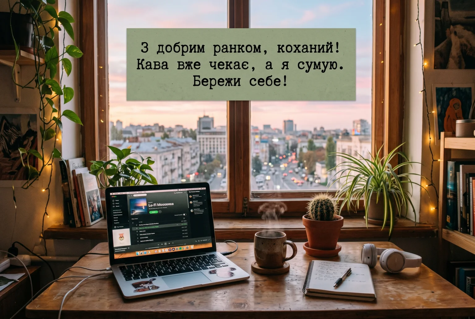 Романтичні побажання коханому з добрим ранком: душевні картинки та ніжні слова