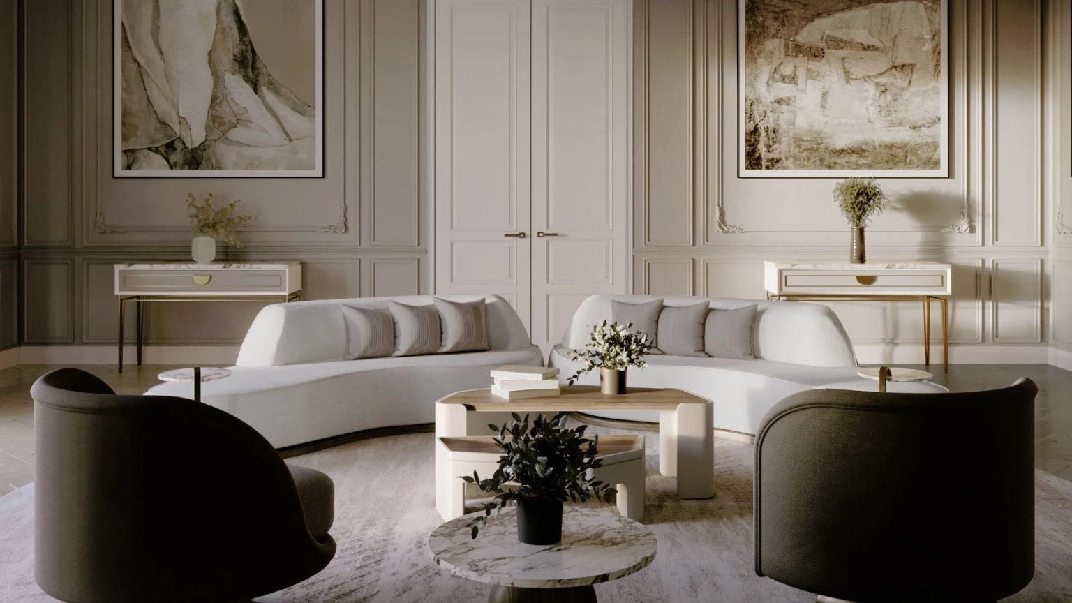 Эстетика «Luxury Minimalism»: как сделать лаконичный интерьер глубоким и многогранным
