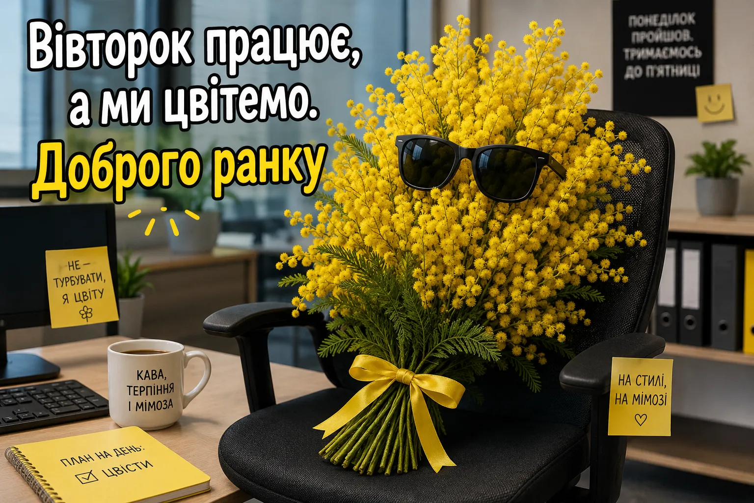 Доброго весняного ранку вівторка: картинки та затишні побажання для гарного настрою