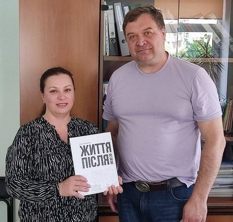 Дніпровські бібліотеки отримали нову книжку Михайла Пруднікова про реалії війни