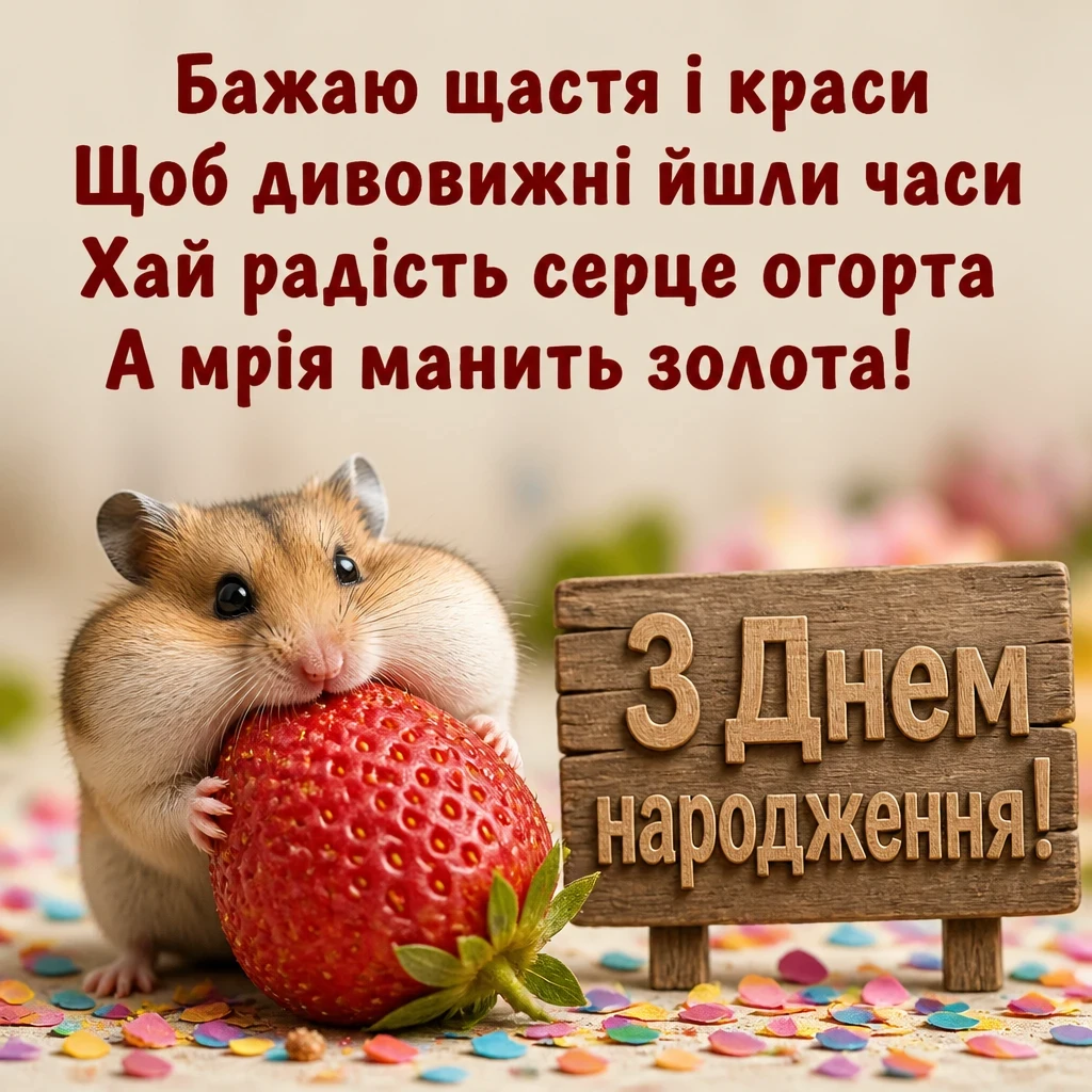 нові привітання з днем народження жінці