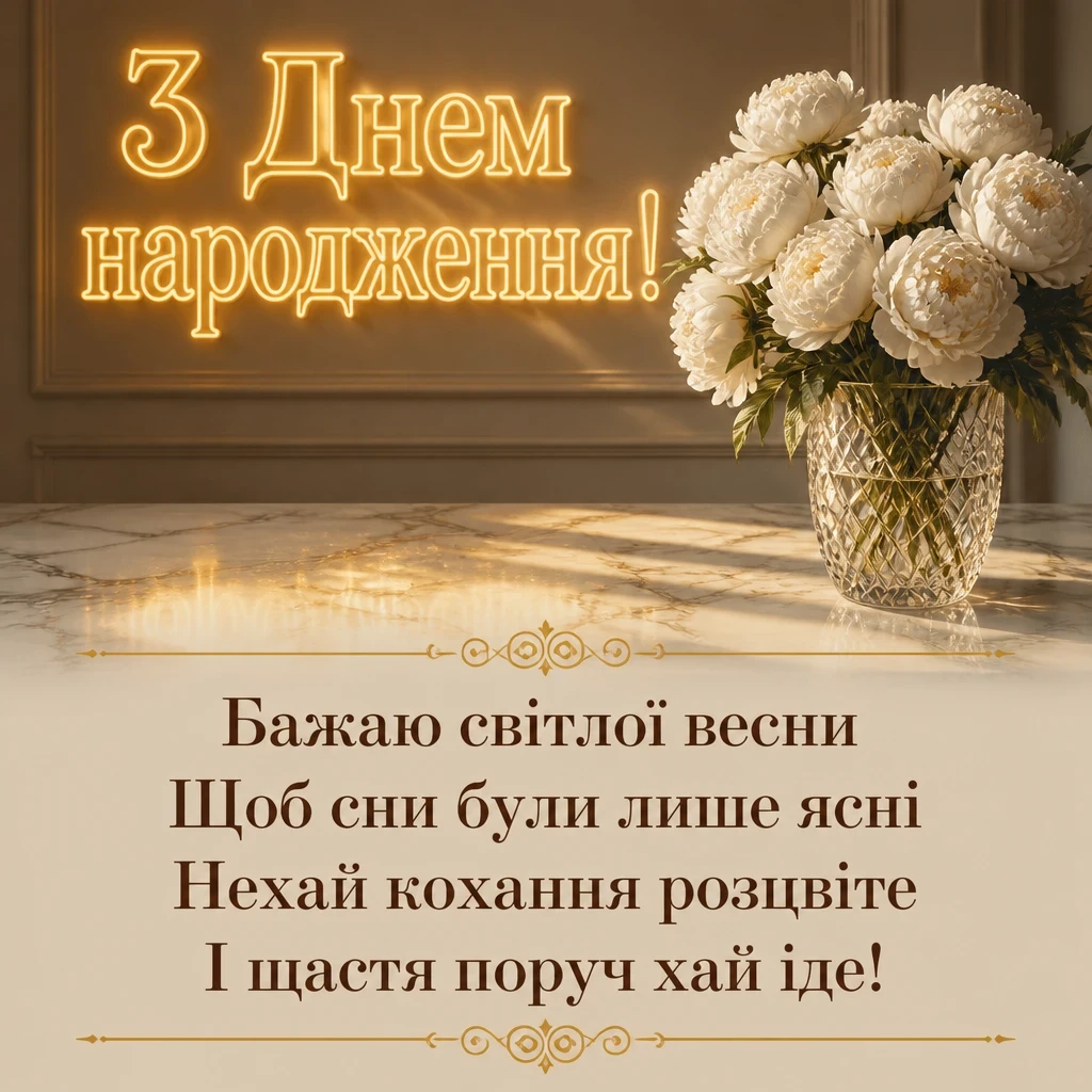 нові привітання з днем народження жінці