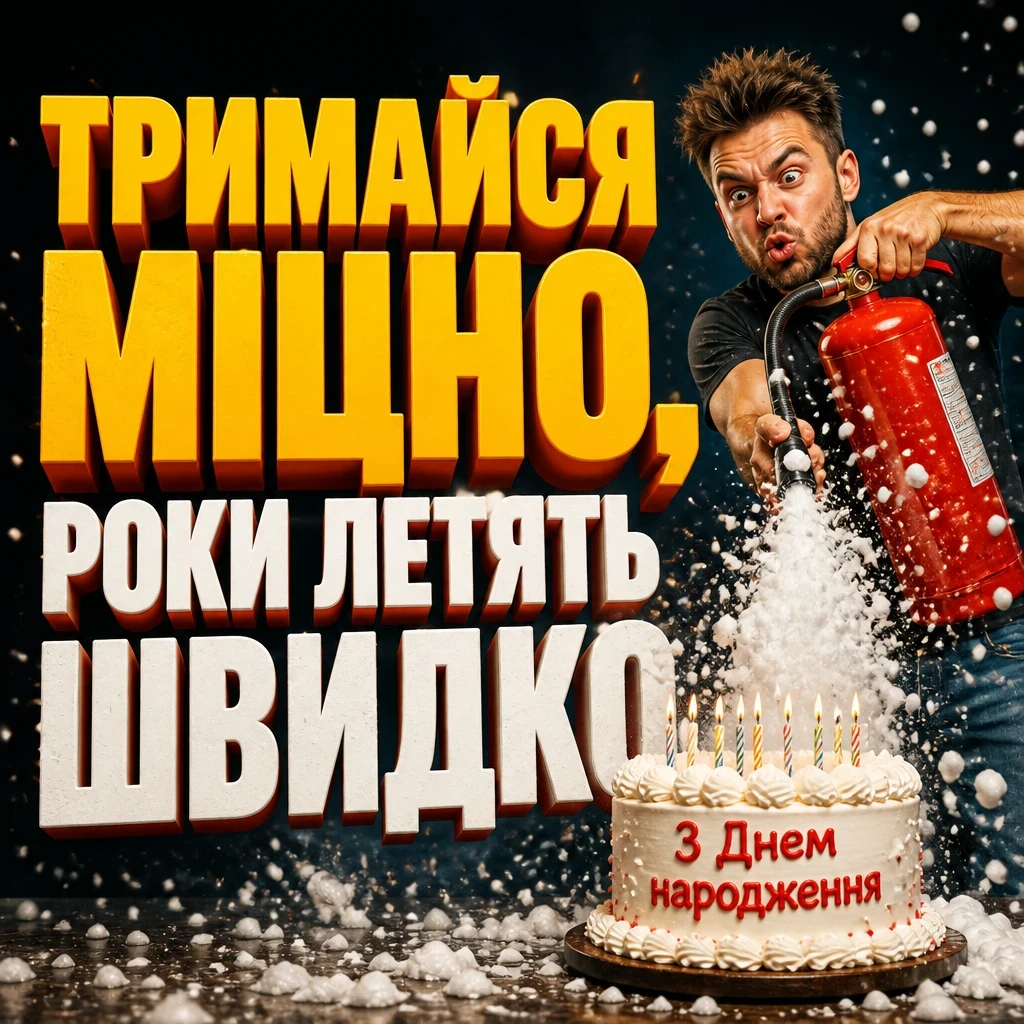 привітання з днем народження мужчині картинки українською мовою
