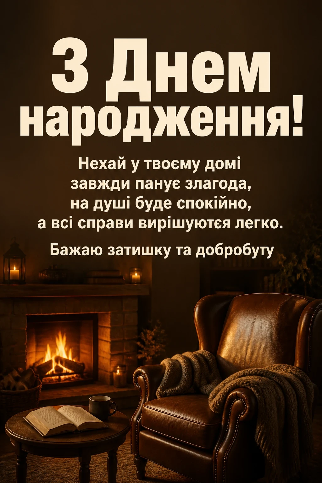 привітання з днем народження мужчині картинки українською мовою