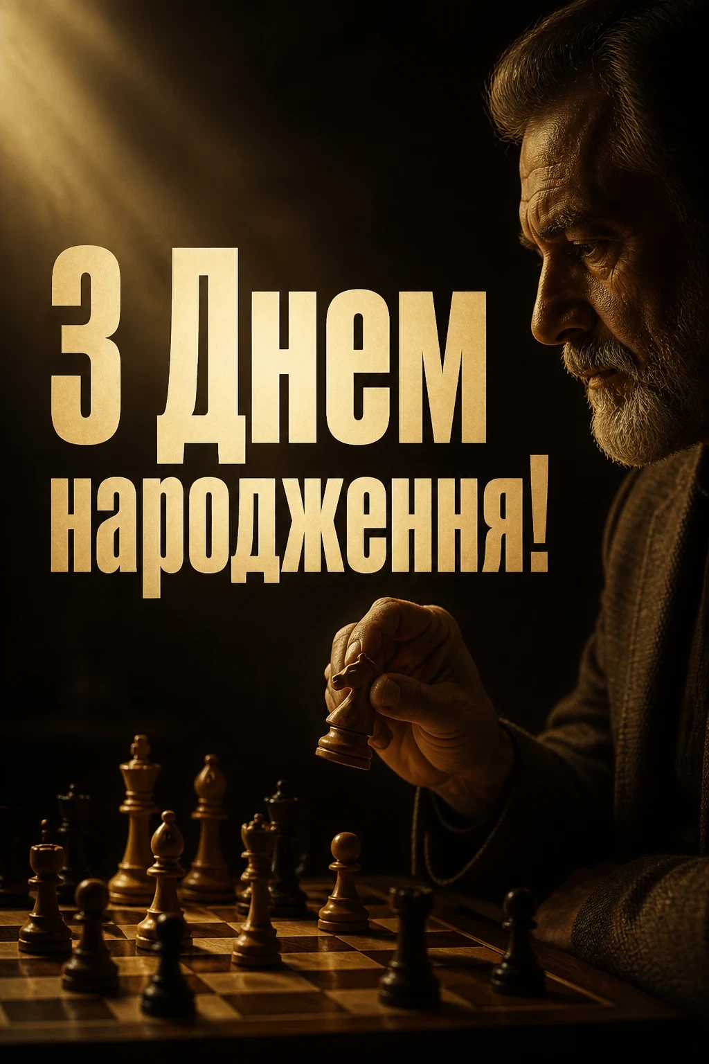привітання з днем народження мужчині картинки українською мовою