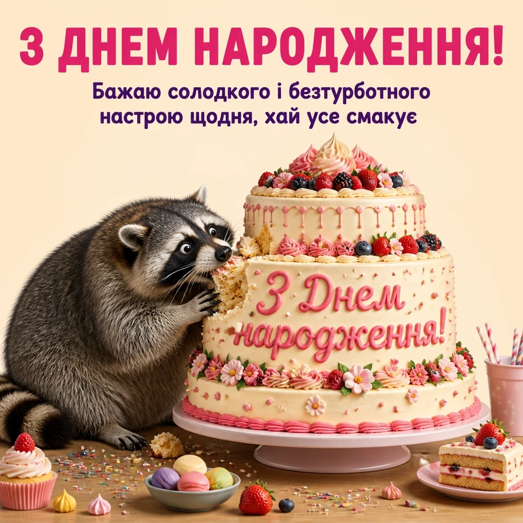 вітання з днем народження для жінки