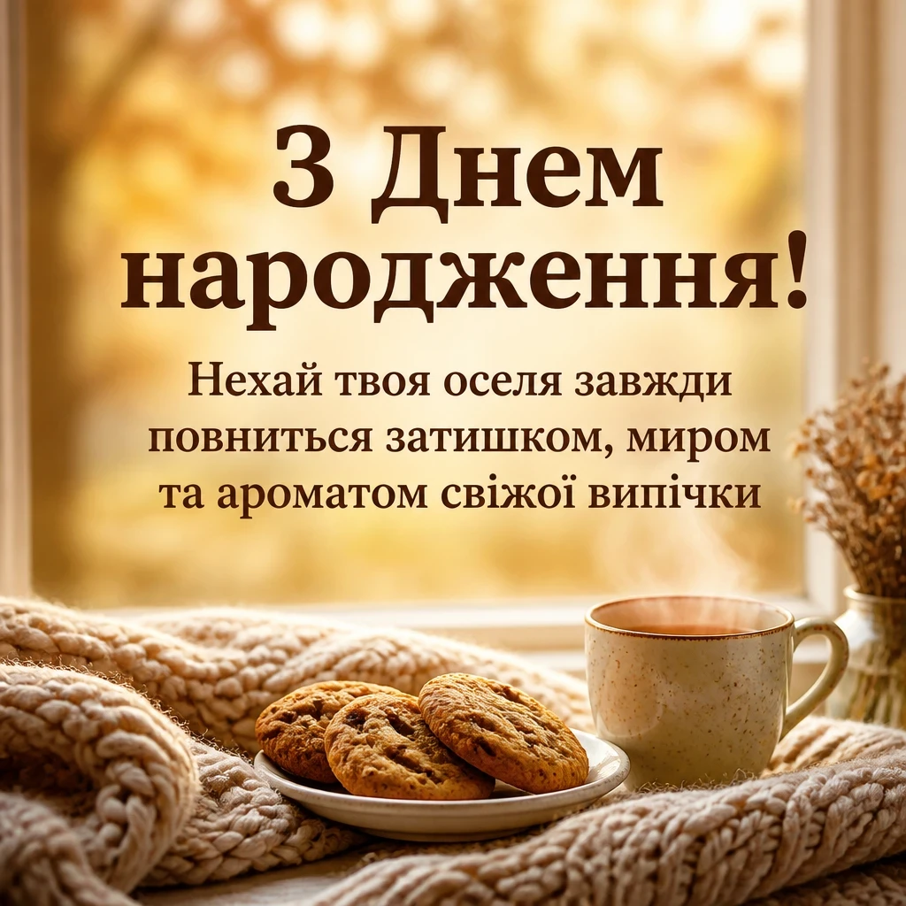вітання з днем народження для жінки