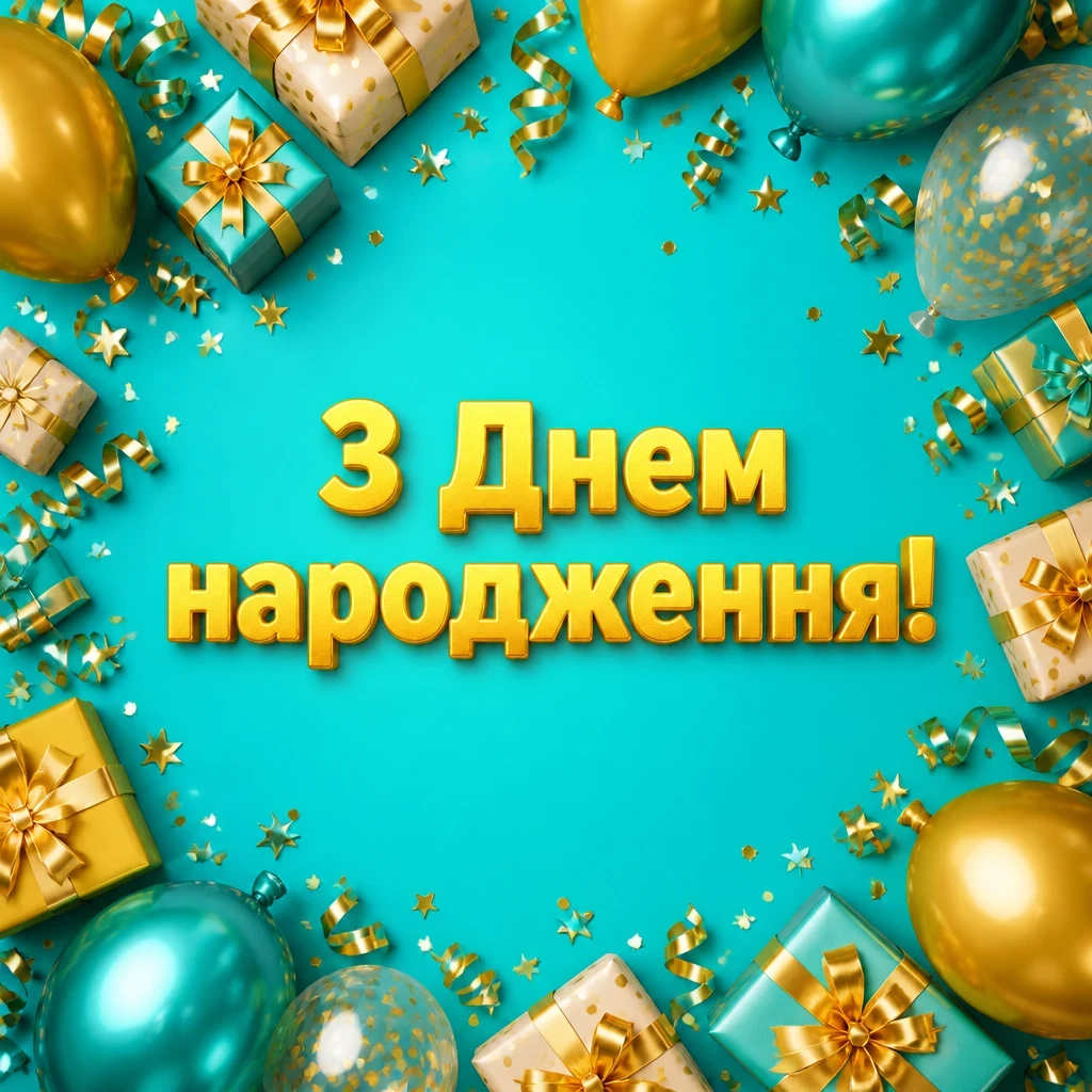 вітання з днем народження для жінки