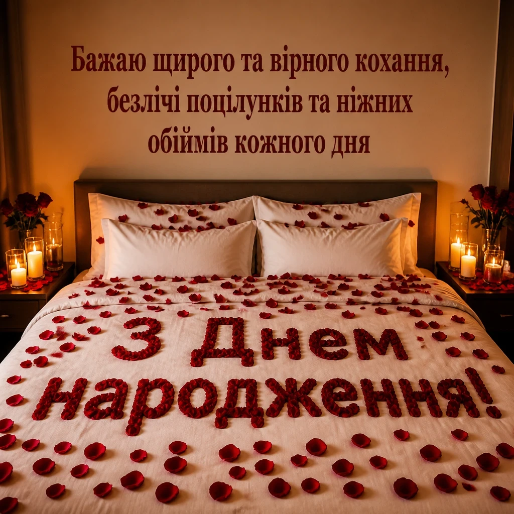 вітання з днем народження для жінки