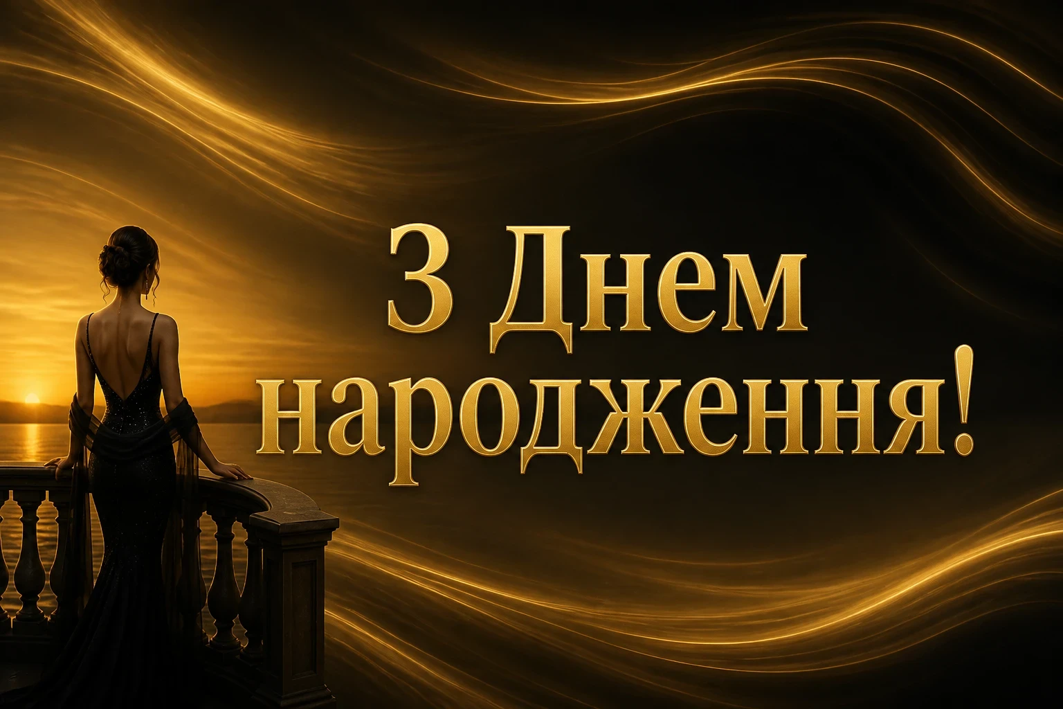 вітання з днем народження для жінки
