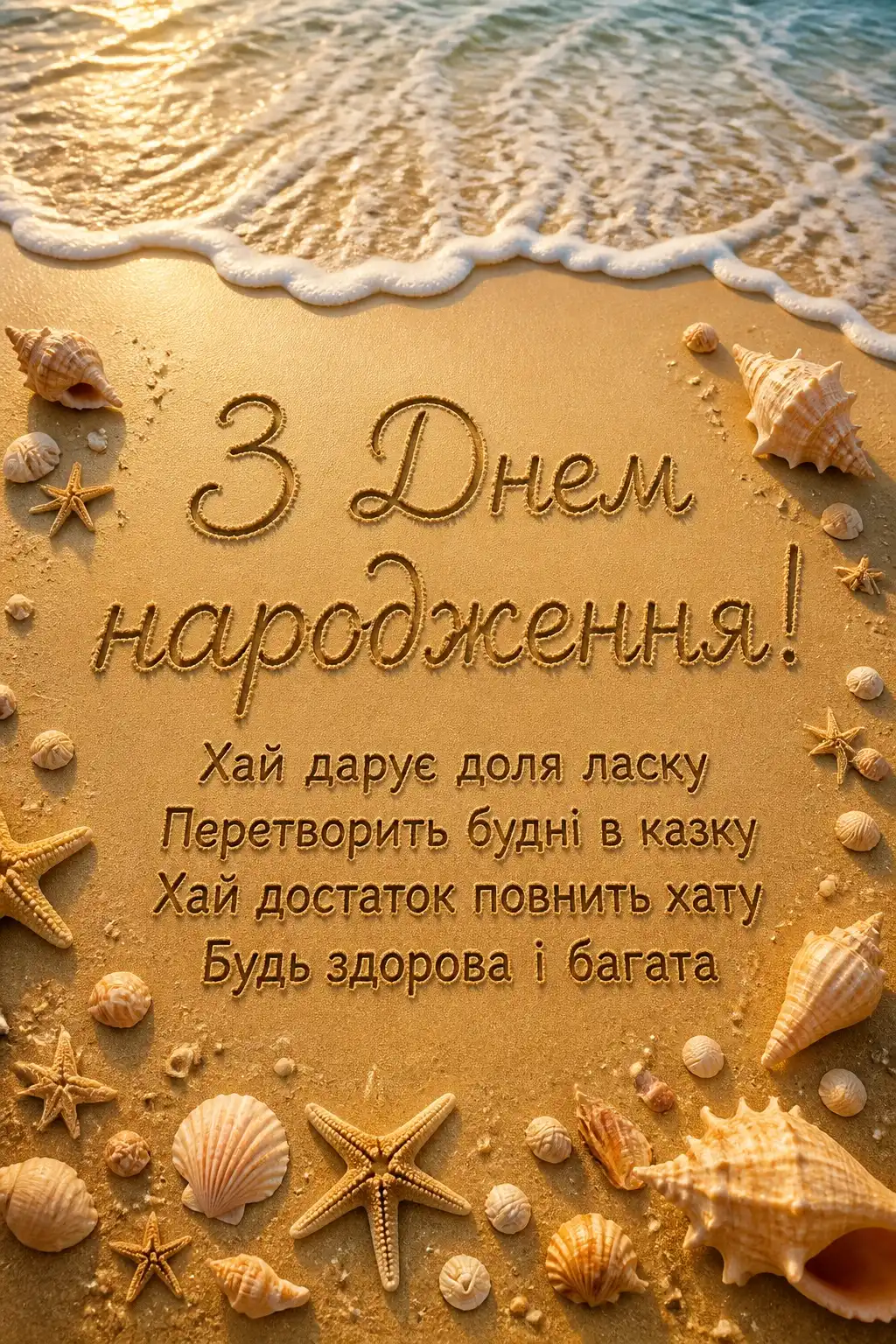 вітання з днем народження для жінки