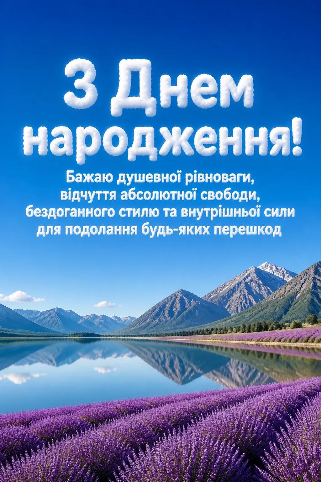 вітання з днем народження для жінки