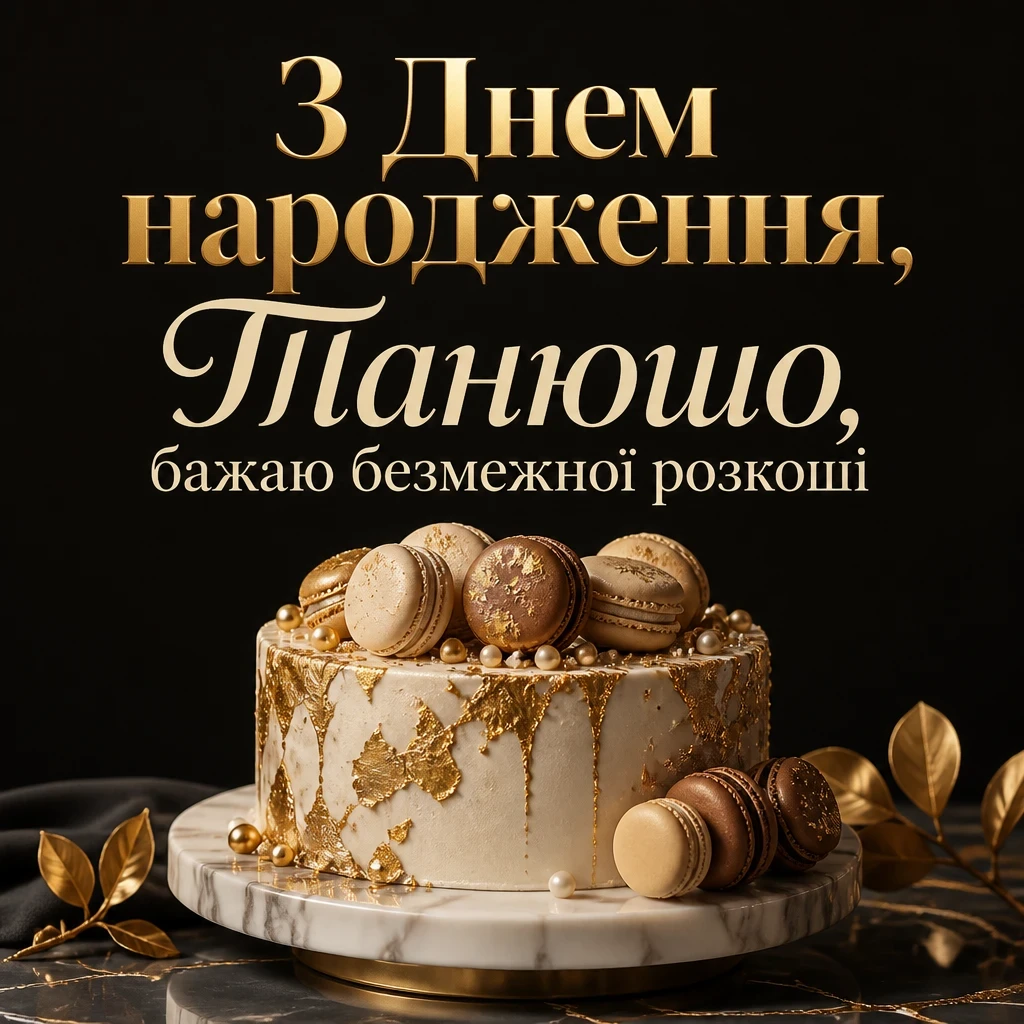 з днем народження танюша