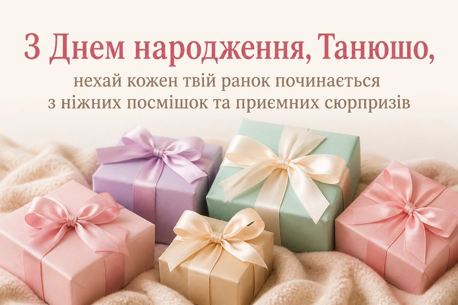 з днем народження танюша