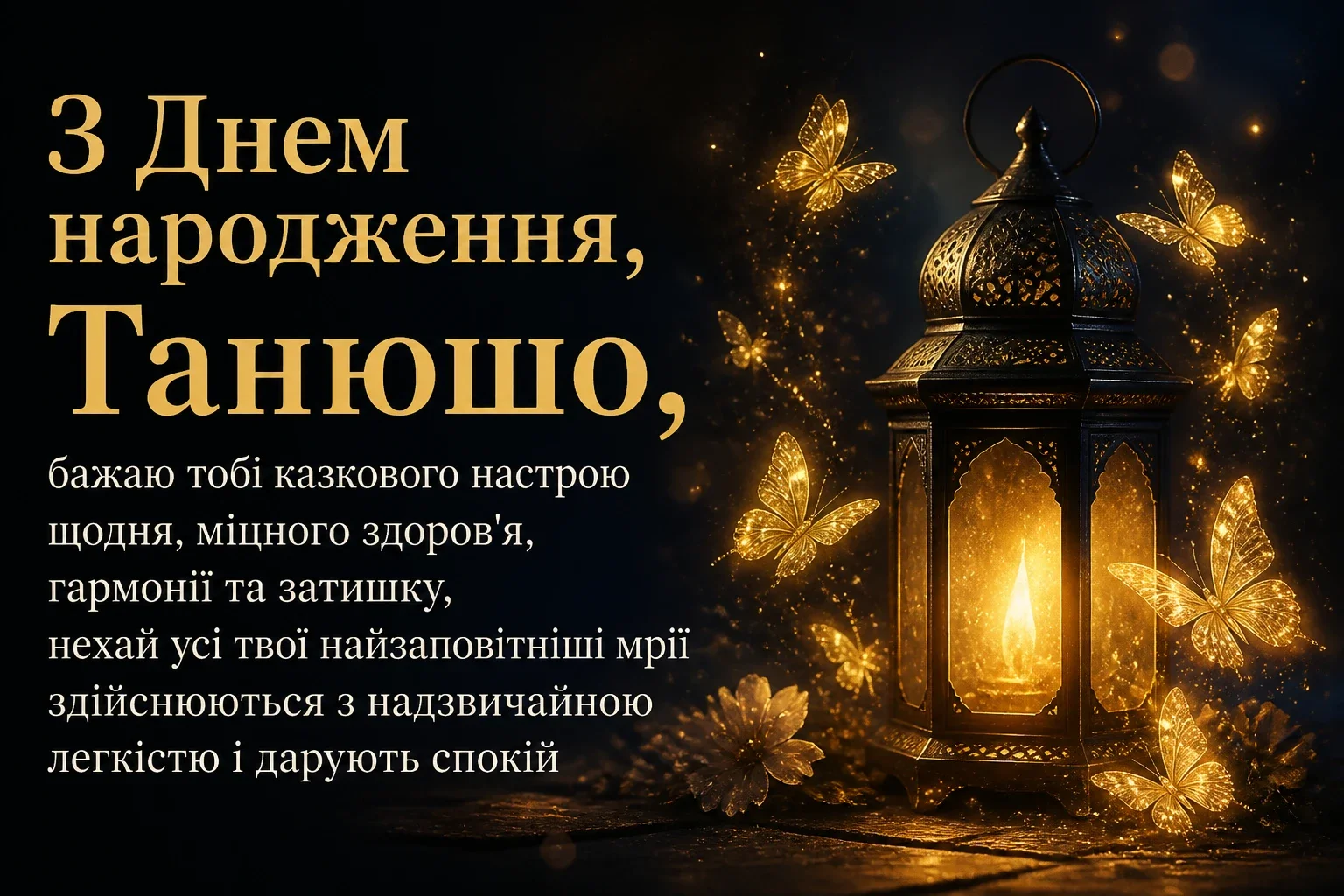 з днем народження танюша