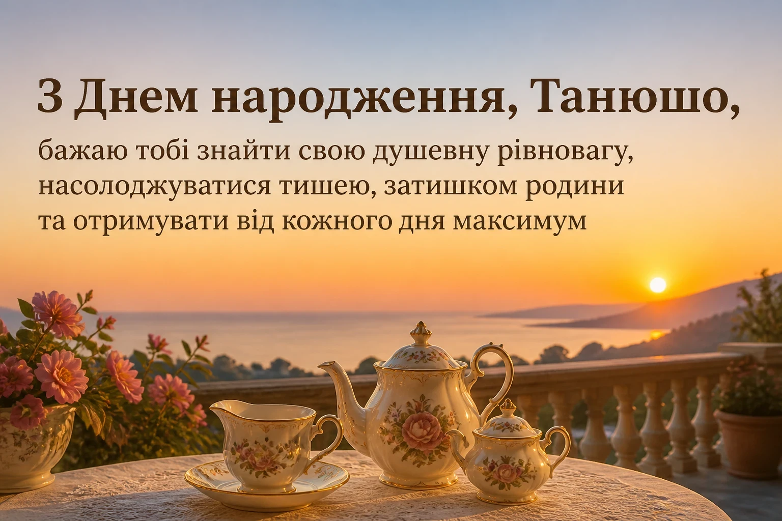 з днем народження танюша