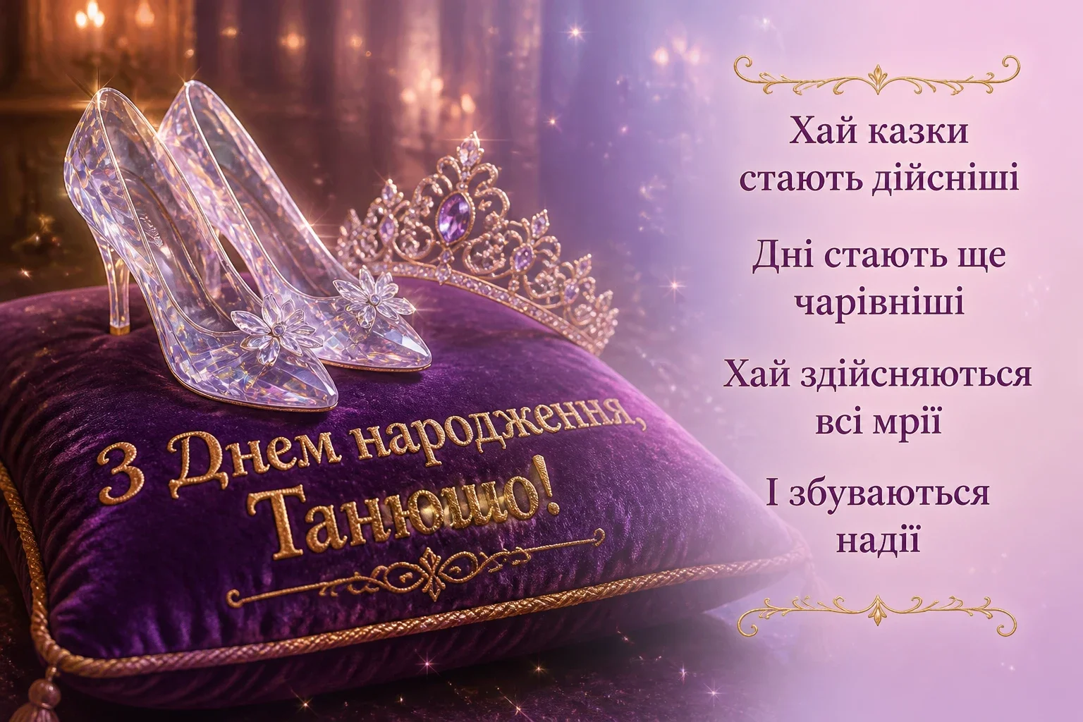 з днем народження танюша