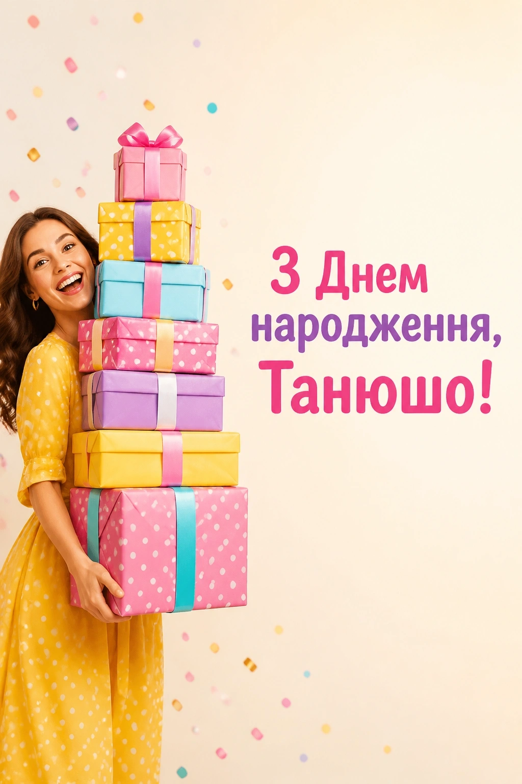 з днем народження танюша