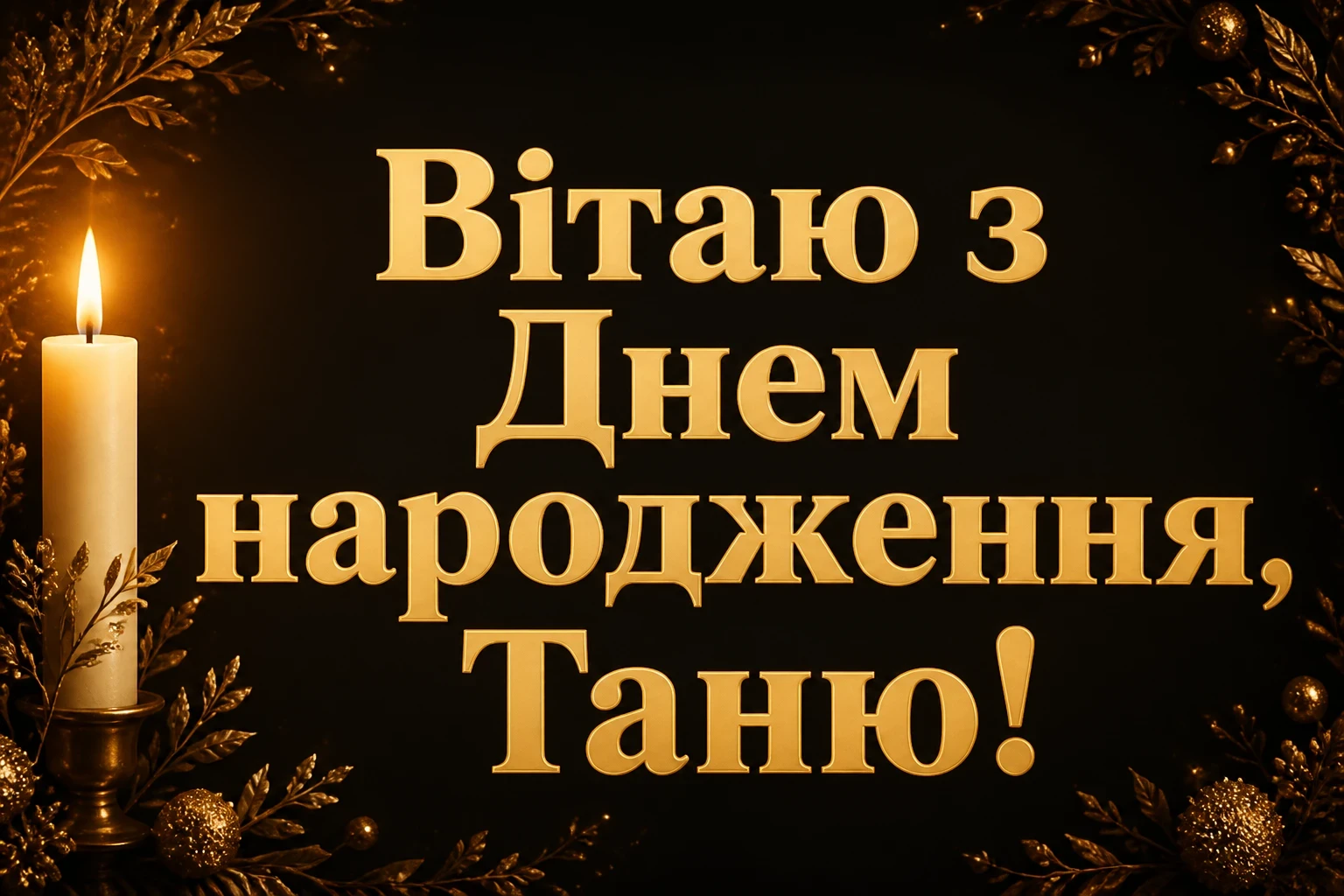 з днем народження таня