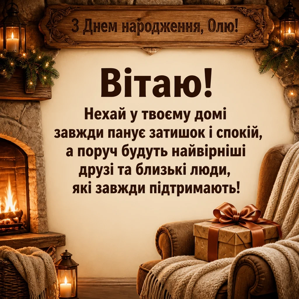 з днем народження оля